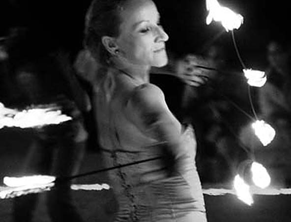 Fire Twirlers Perth - Roving Entertainers - Performers - Fire Show